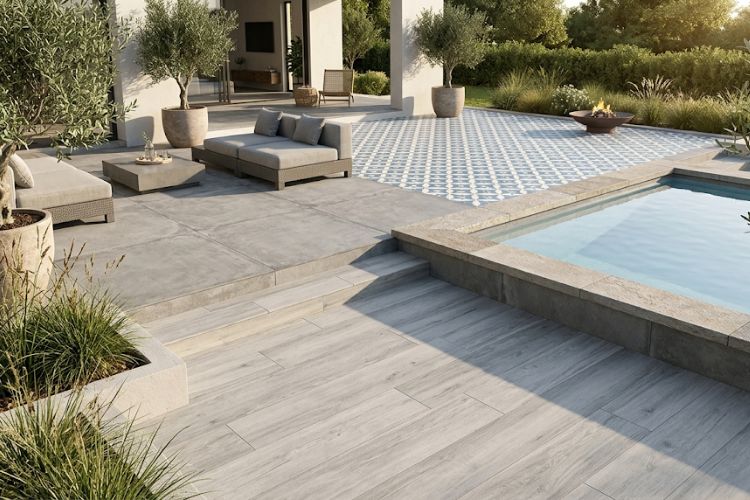 Outdoor Porcelain Tile Trends for Stylish Patios in 2026