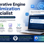 Generative Engine Optimization Specialist improving AI search visibility for businesses