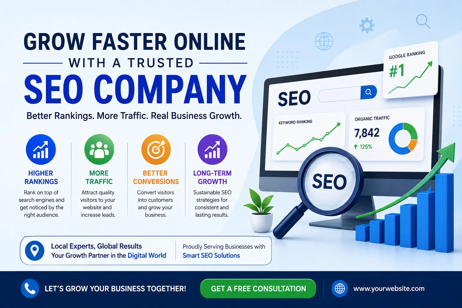 Professional SEO Company helping businesses improve online visibility