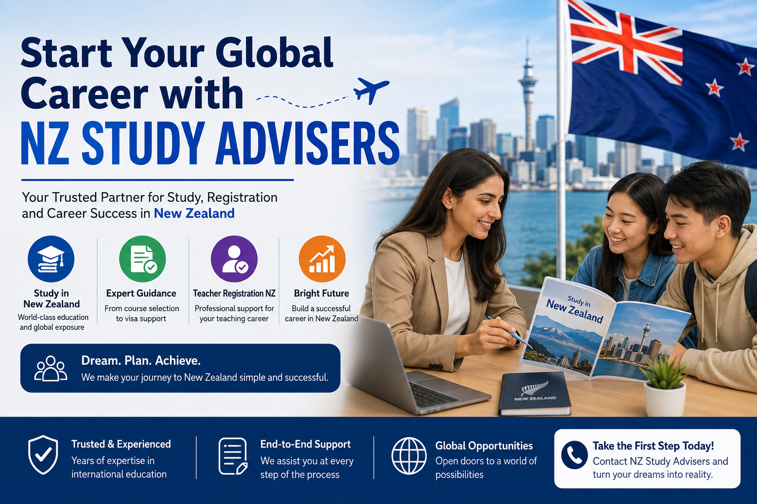 NZ Study Advisers helping students with overseas education planning