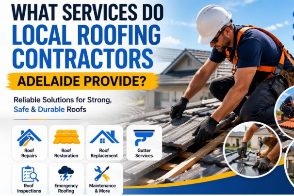 A professional working as Local Roofing Contractors Adelaide